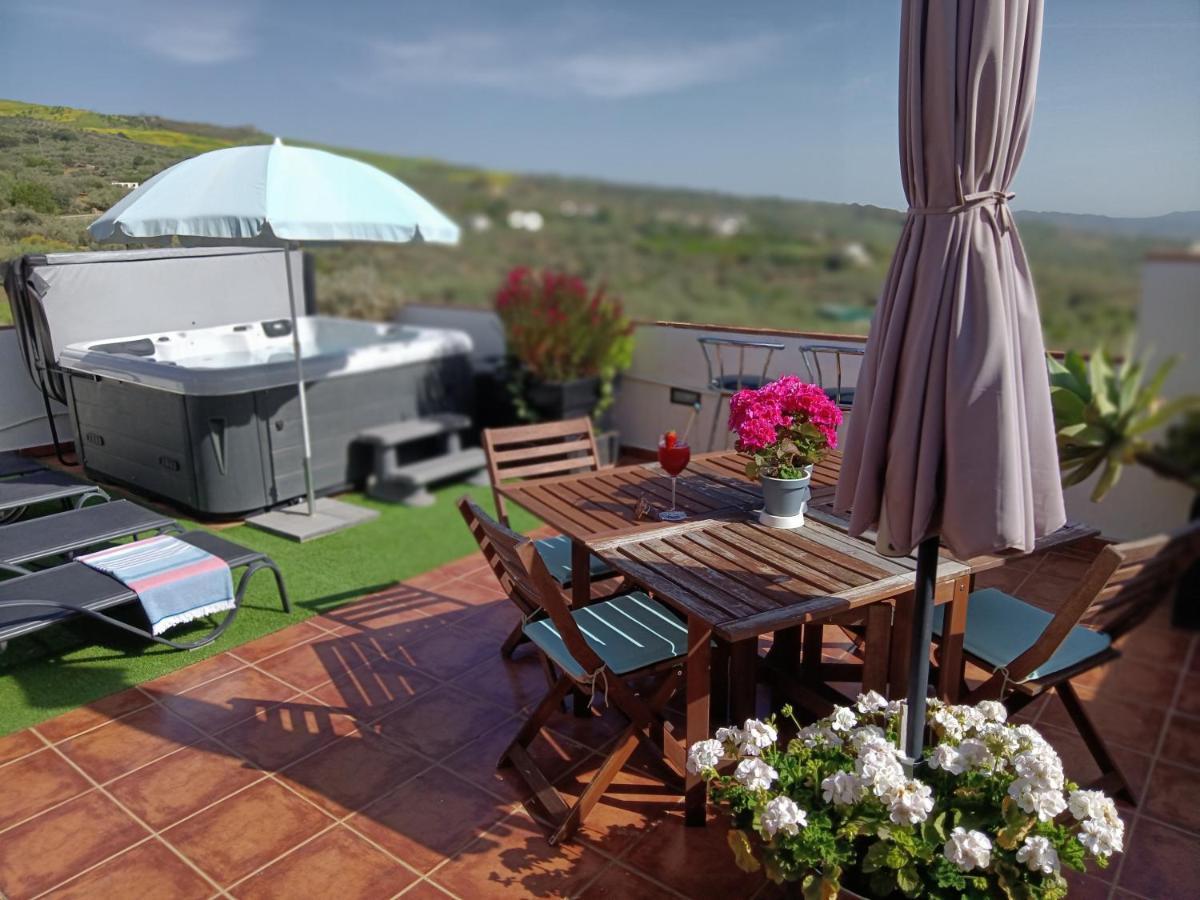 B&B Villa Deseada Periana Bagian luar foto