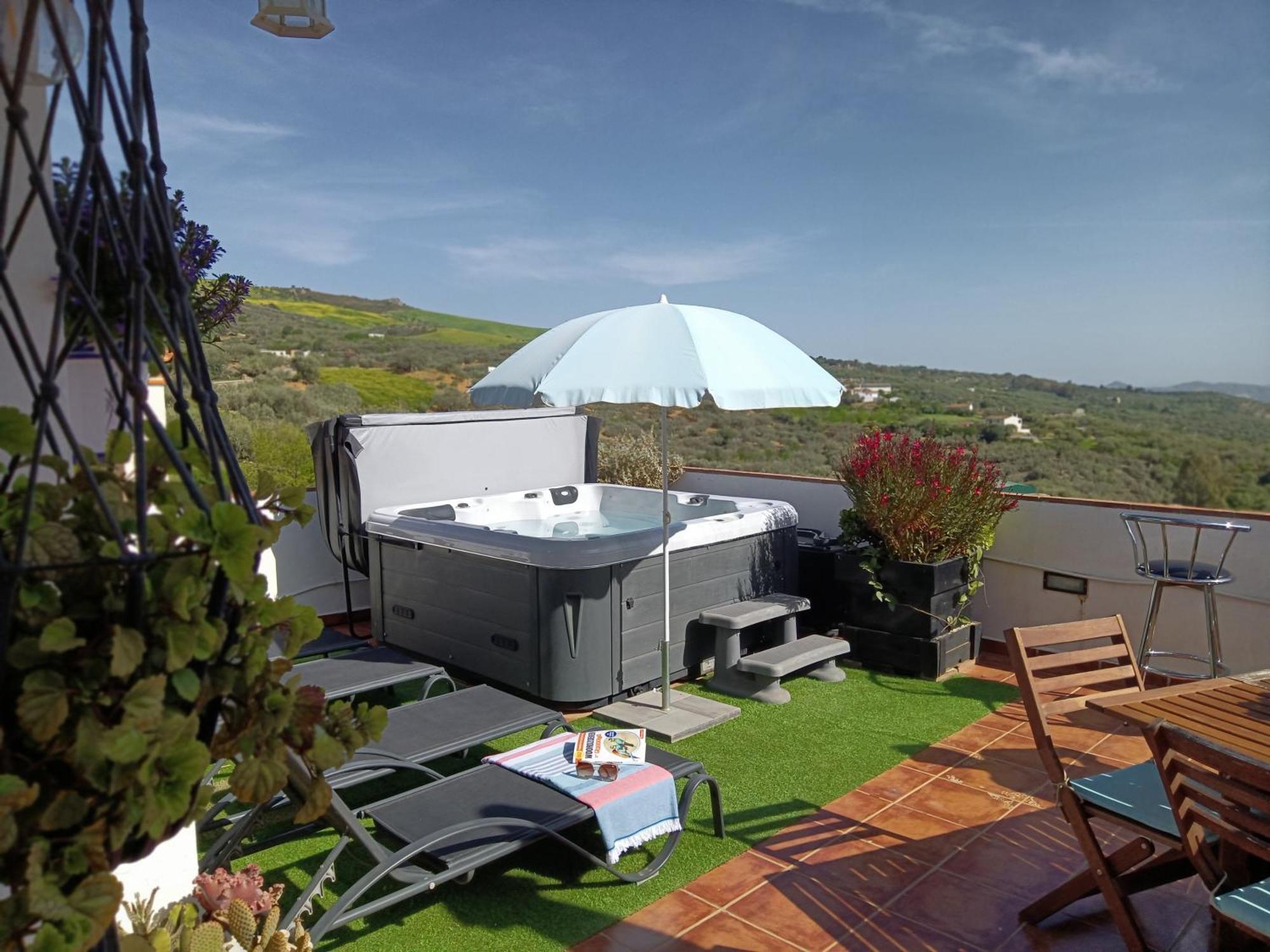 B&B Villa Deseada Periana Bagian luar foto